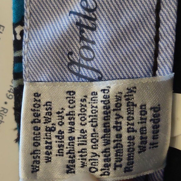 COPY - Croft and Barrow Paisley Skirt Size 8 - Picture 6 of 6